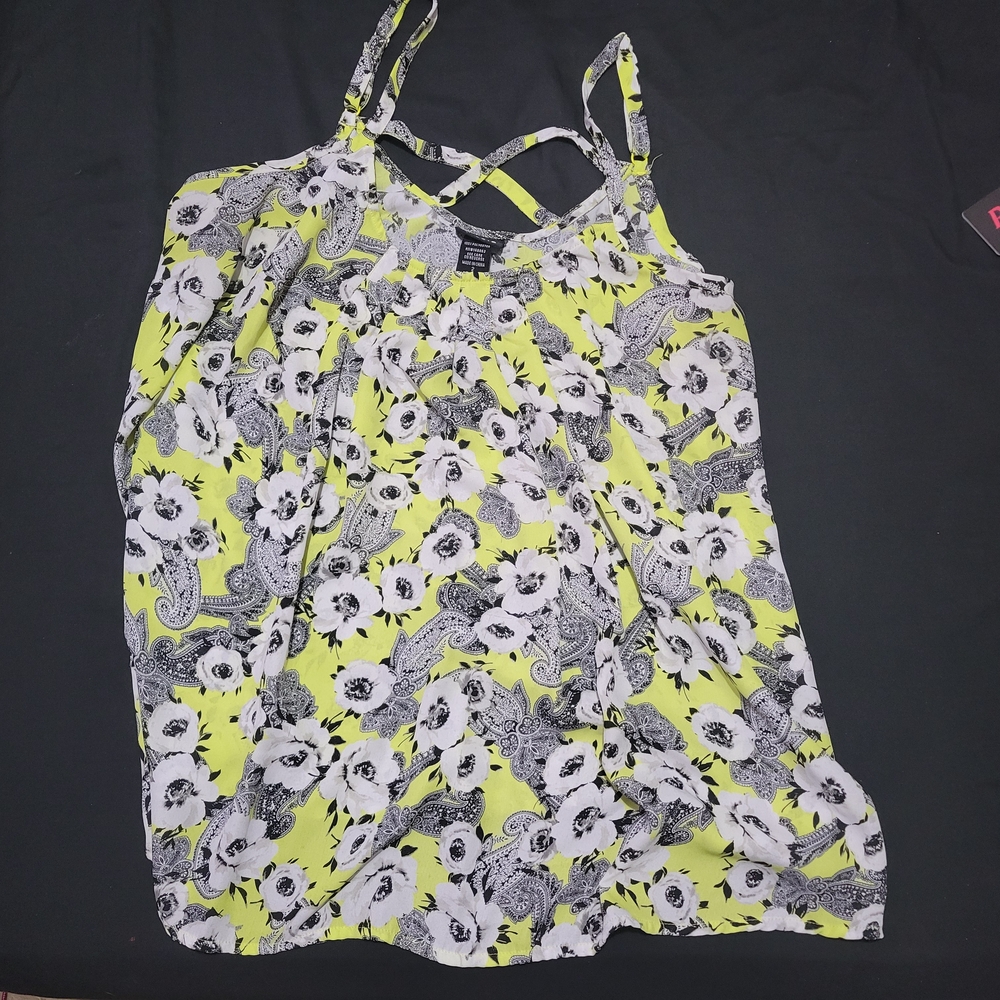 Torrid Yellow Floral Camisole